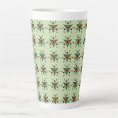 Zen Tribale Totem" Latte Mok (Voorkant)