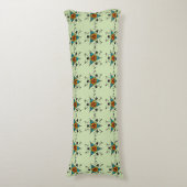 Zen Tribale Totem Lichaamskussen (Voorkant Verticaal)