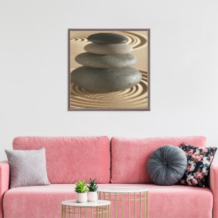 Zen Tuin Harmonie Canvas Afdruk