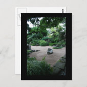 Zen Tuin Landschap en Tuinen Fotografie Briefkaart (Voorkant / Achterkant)
