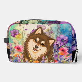 ZEN TUIN Lapphund Bruin - Toilettas Toilettasje
