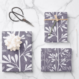 Zen Tuin Stengels Diepe Minimaalistische Botanisch Inpakpapier Vel