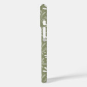 Zen Tuin Stengels Minimaal Botanisch Olijfgroen Case-Mate iPhone Case (Achterkant / Links)