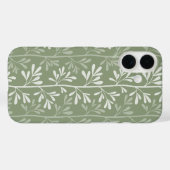 Zen Tuin Stengels Minimaal Botanisch Saliegroen Case-Mate iPhone Case (Achterkant (horizontaal))