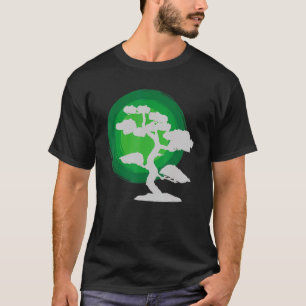 Zen Tuinieren Boeddhistische Japanse cultuur Bonsa T-shirt