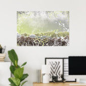 Zen Uitzicht Poster (Thuiskantoor)