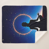 Zen Under Stars: Cosmic Meditation Sherpa Deken (Voorkant (horizontaal))