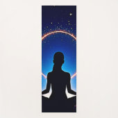 Zen Under Stars: Cosmic Meditation Yogamat (Voorkant)