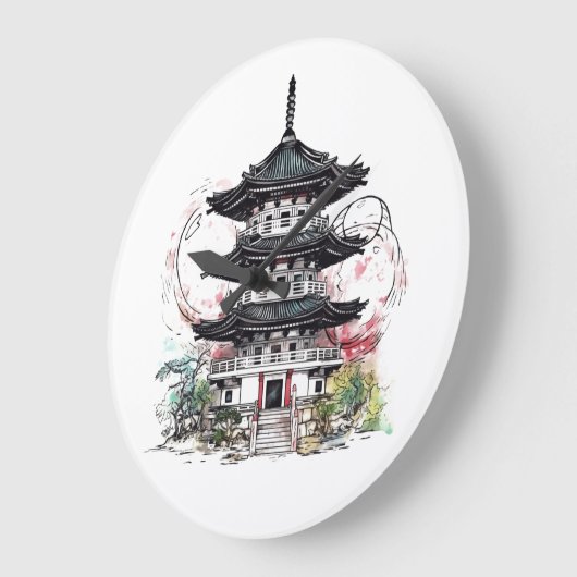 Zen van de Pagoda - Grote Klok (Hoek)