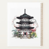 Zen van de Pagoda - Planner (Achterkant)