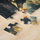 Zen van de Schaduw Krijger Legpuzzel (Zijkant)