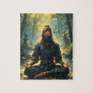 Zen van de Schaduw Krijger Legpuzzel