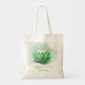 Zen van koffie tote bag (Voorkant)