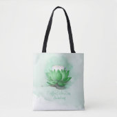 Zen van koffie tote bag (Voorkant)