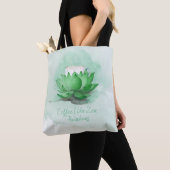 Zen van koffie tote bag (Dichtbij)
