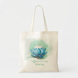 Zen van koffie tote bag
