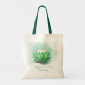 Zen van koffie tote bag (Voorkant)
