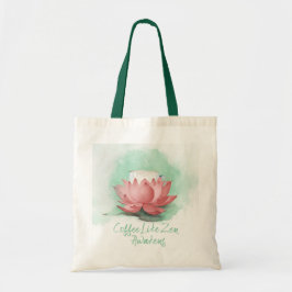 Zen van koffie tote bag