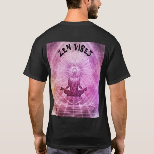 Zen Vibes T-Shirt (Achterkant)
