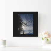 ZEN VIERKANTE KLOK (Huis)