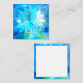 Zen-visitekaartje Vierkante Visitekaartje (Voorkant / Achterkant)