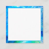 Zen-visitekaartje Vierkante Visitekaartje (Achterkant)