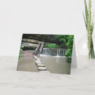 Zen Walk #1 Wenskaart Kaart