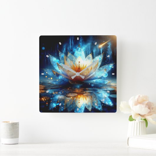 Zen Wall Clock Vierkante Klok (Huis)