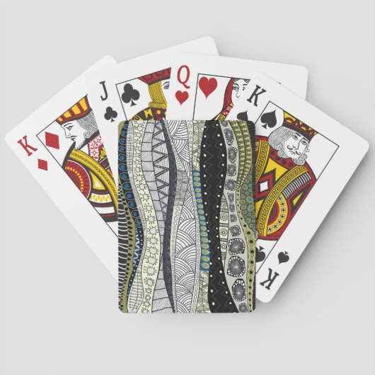 Zen Waves Playing Cards Pokerkaarten (Achterkant)