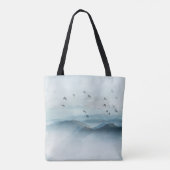 Zen Wees Hier Nu Aandenken Tote Bag (Achterkant)