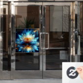Zen Window Cling Raamsticker (Kantoordeur)