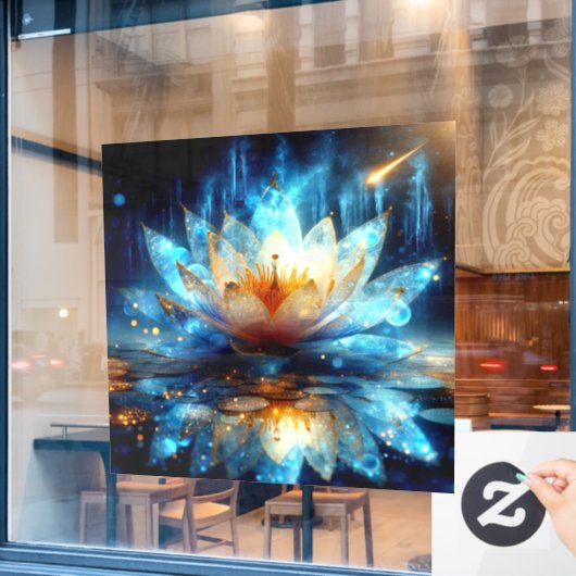 Zen Window Cling Raamsticker (Cafe Raam)