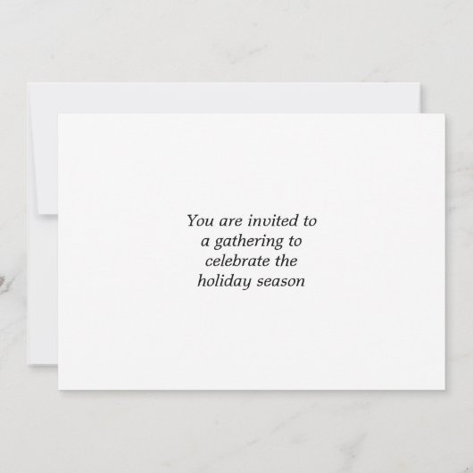 Zen Winter Sneeuwval II Kaart (Achterkant)