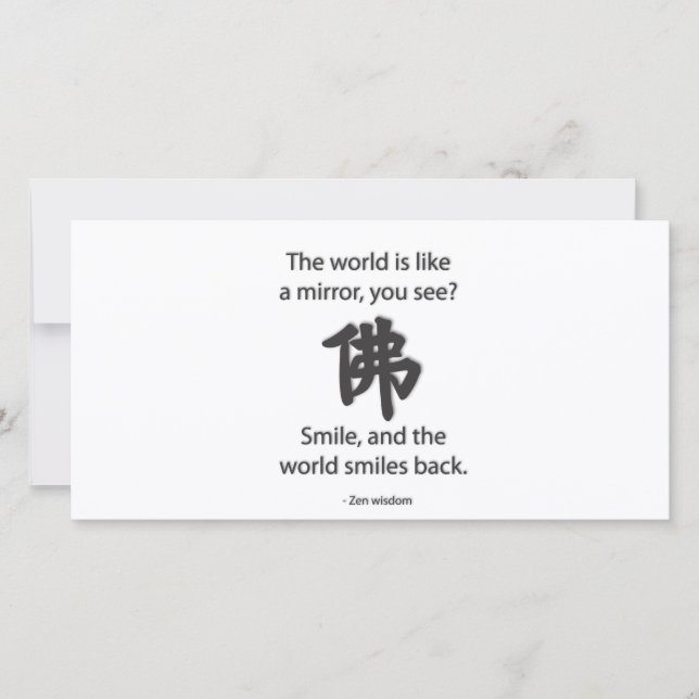 Zen Wisdom - We krijgen wat we geven (Voorkant)
