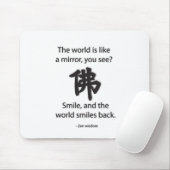 Zen Wisdom - We krijgen wat we geven Muismat (Met muis)