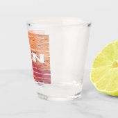 Zen wit riet glas (Rechts)