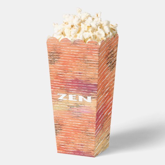 Zen wit riet popcorn dozen bedankdoosjes (Popped)