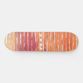Zen wit riet skateboard (Horizontaal)