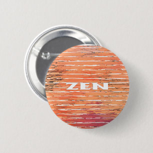 Zen wit riet standaard ronde knop ronde button 5,7 cm