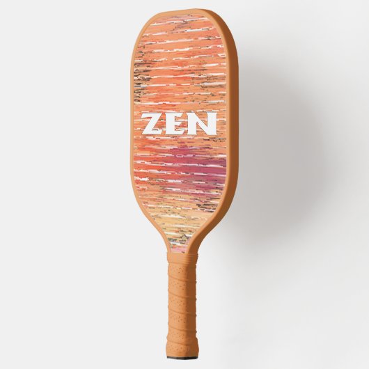 Zen wit riet tan pickleball paddle (Links)
