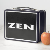Zen wit zwart lunchbox (In situ)