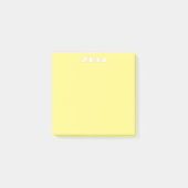 Zen witte gele notitieblokken post-it® notes (Voorkant)