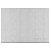 Zen witte lijn glas snijplank (Voorkant)