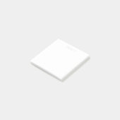 Zen witte notitieblokken post-it® notes (Schuin)