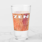 Zen witte riet glas tumbler (Voorkant)