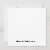 Zen wolf kaart (Achterkant)