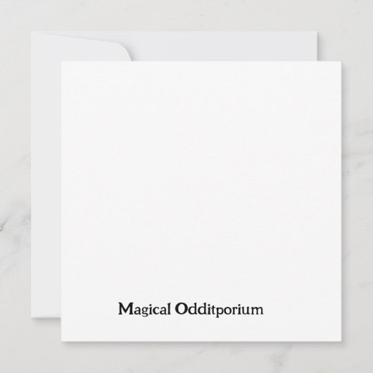 Zen wolf kaart (Achterkant)