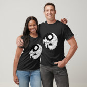 Zen Yin Yang Black White T-shirt (Unisex)