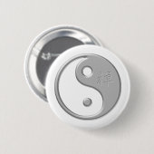 Zen Yin Yang Button (Voorkant /achterkant)