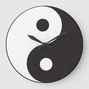 Zen Yin Yang Grote Klok